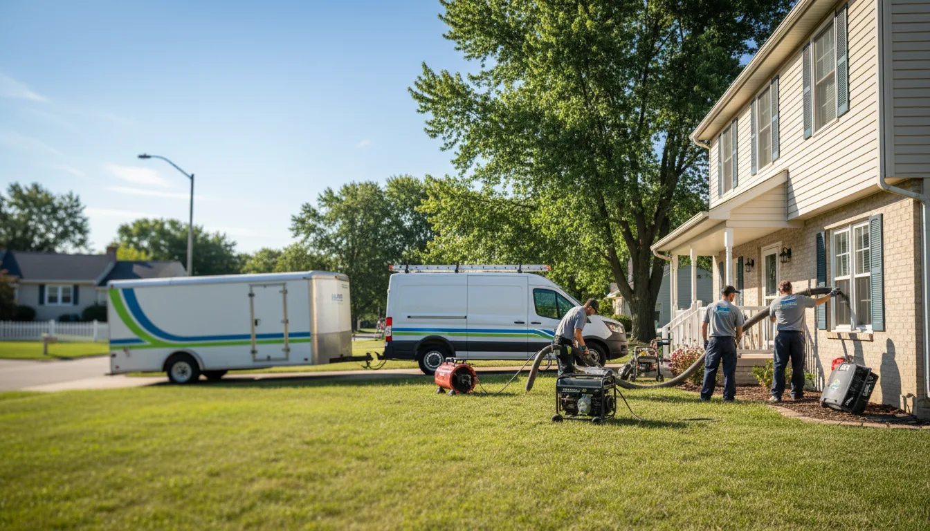 Flooded Basement Restoration And Cleanup With Repair in Dubois, WY near me